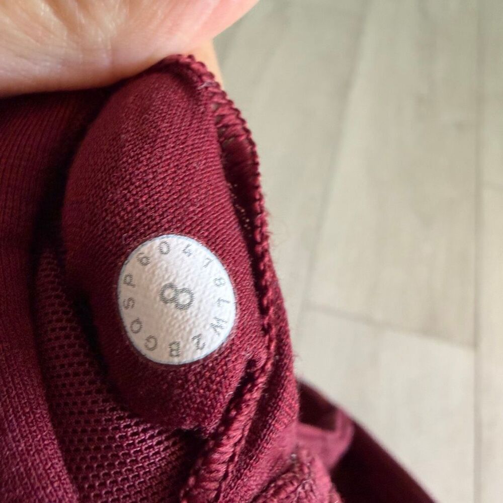 Lululemon Take A Hint Bra Deep Rouge size 8 - Picture 6 of 8